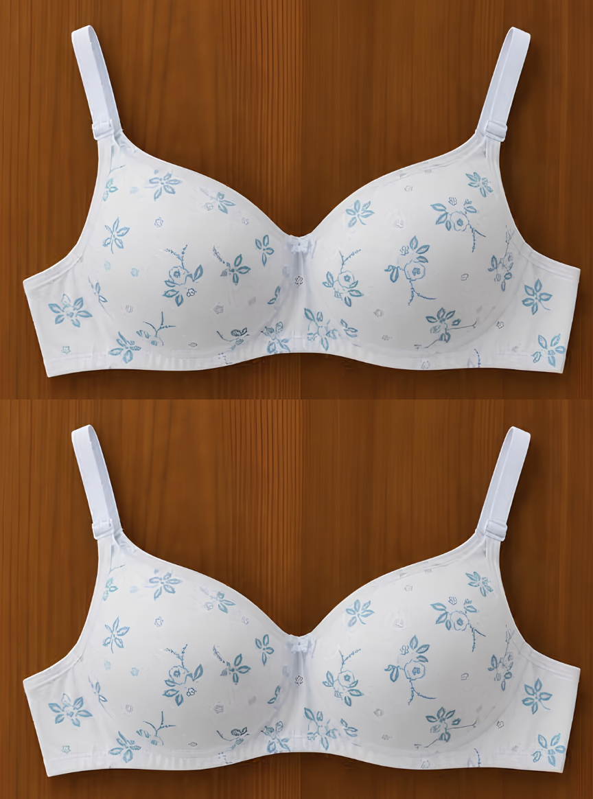 Sky Bloom Bra