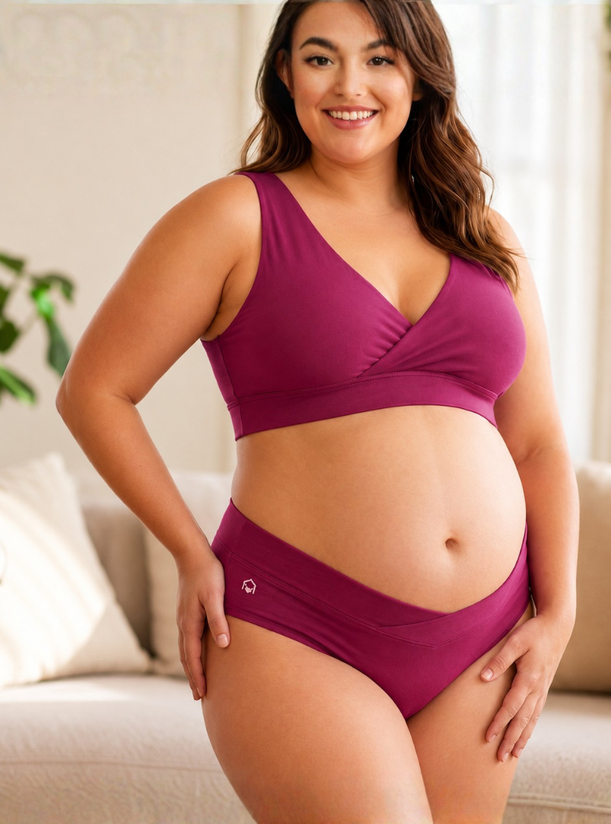 Roselle Maternity Set